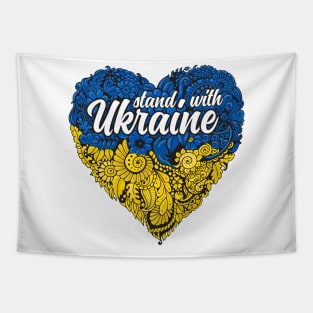 Stand with Ukraine Tapestry