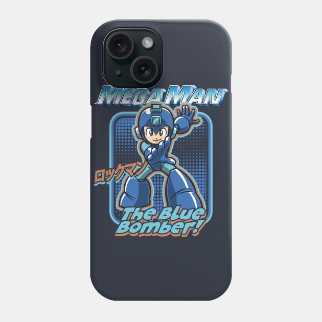 Mega Man Phone Case by Alema Art