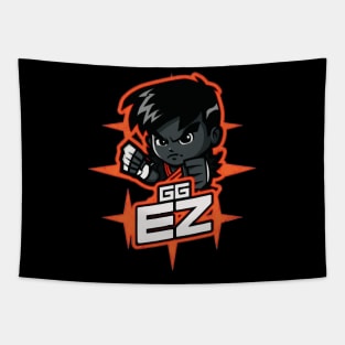 GG EZ Meme Gamer Tapestry