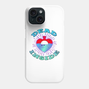 Dead Inside Blue Phone Case