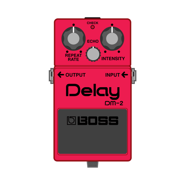 Boss DM-2 Delay Guitar Effect Pedal by conform