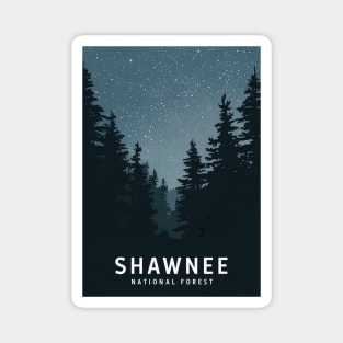 Shawnee National Forest at Night Magnet