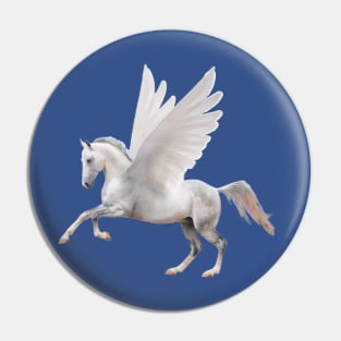 Pegasus on Dark Purple Pin