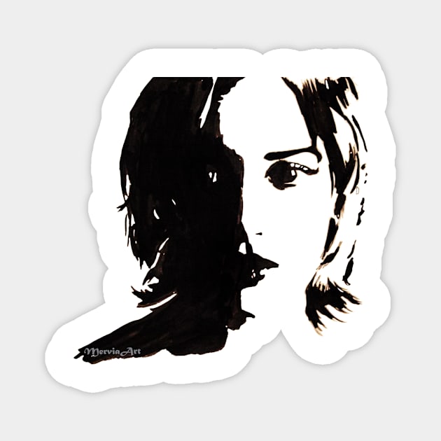 Kate Winslet Magnet by MerviaArt