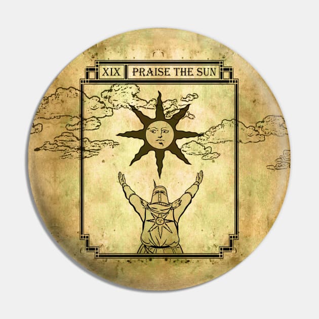 Tarot "The Sun" - Praise the sun Pin by SnugglyTh3Raven