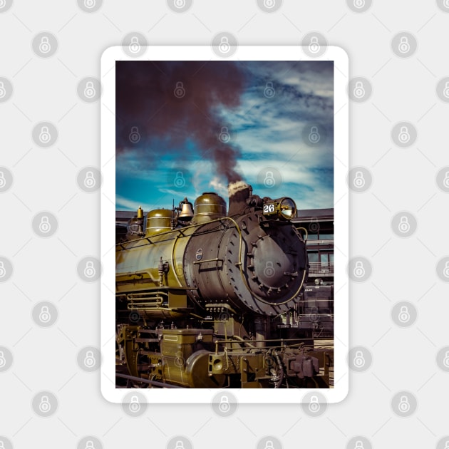 Locomotive Exhaust Magnet by Enzwell