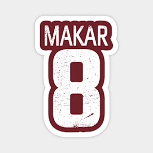 Colorado Cale Makar Jersey Back Simple HOCKEY-4 Magnet