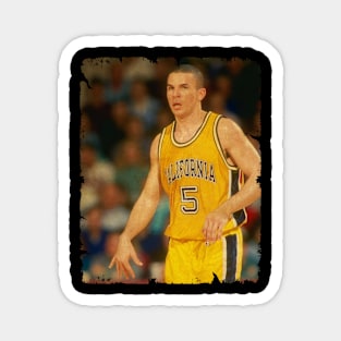 Jason Kidd - Vintage Design Of Basketball Magnet