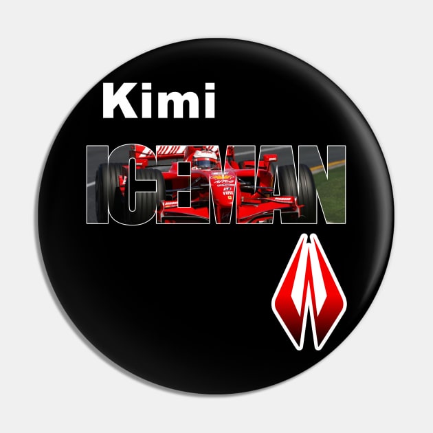 Kimi Raikkonen Iceman Pin by Summersg Randyx