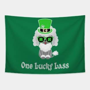 St Patricks Day..One Lucky lass Tapestry