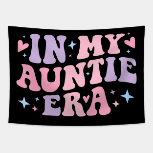 In My Auntie Era Baby Announcement for Aunt Mothers Day Tapestry