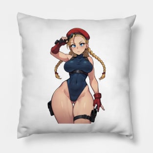 Cammy White Pillow