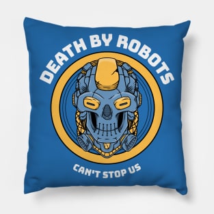 Death By Robots Pillow