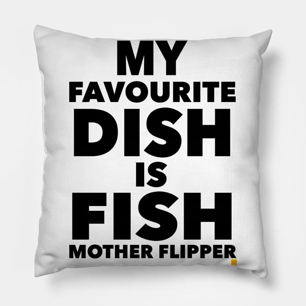 Fish Wrap Pillow by ElsieCast