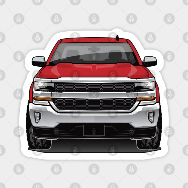 2018 Chevy 1500 Pick up Red Magnet by RBDesigns