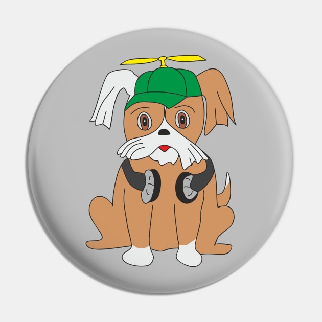 Funny puppy Pin by Alekvik