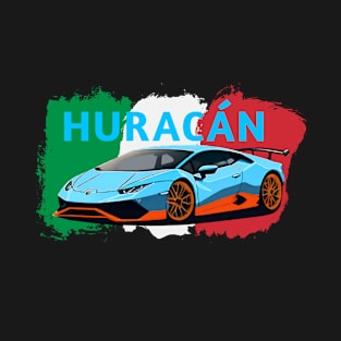 Lamborghini huracan performante with Italy flag T-Shirt