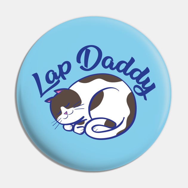 Lap Daddy (brown spot cat) Pin by mcillustrator