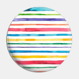 Pocket - Watercolor Stripes Multi Pin