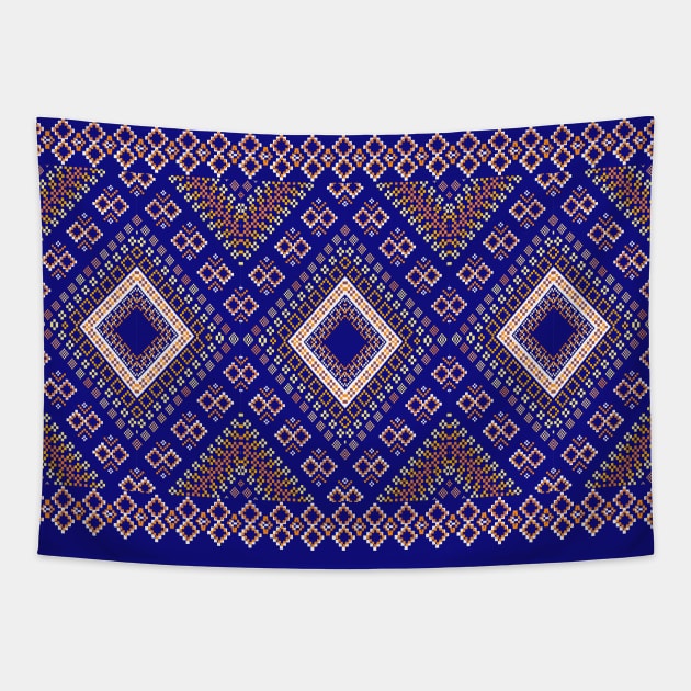 beautiful fabric pattern Tapestry by noke pattern