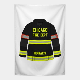 CHICAGO FIRE - TONY FERRARIS - SQUAD 3 - TURNOUT COAT Tapestry