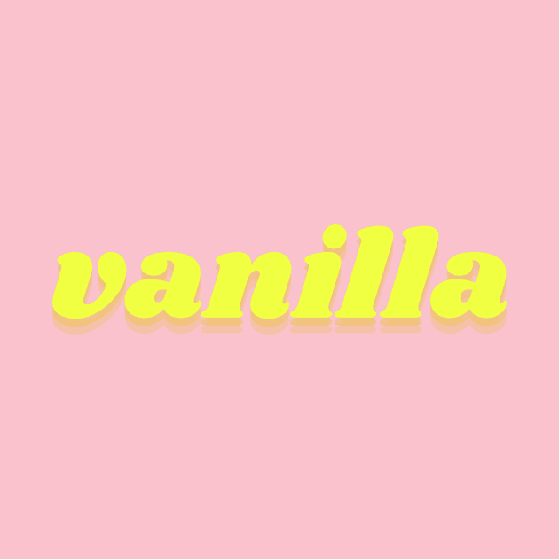 vanilla by thedesignleague