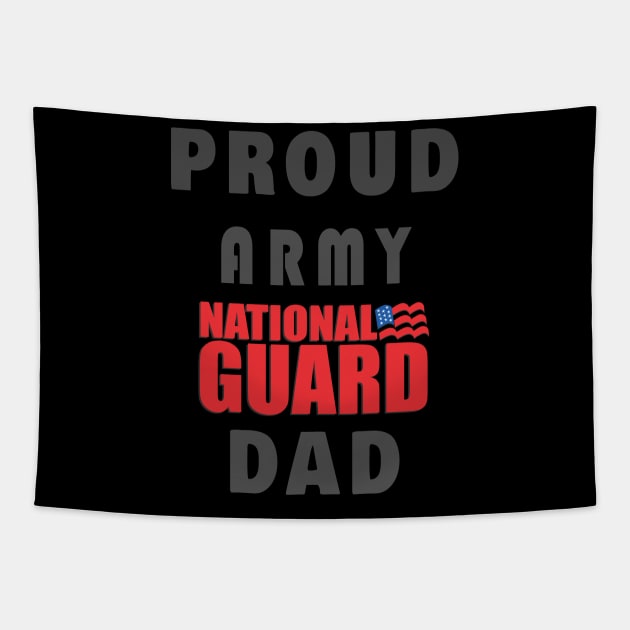 PROUD ARMY NATIONAL GUARD Tapestry by baha2010