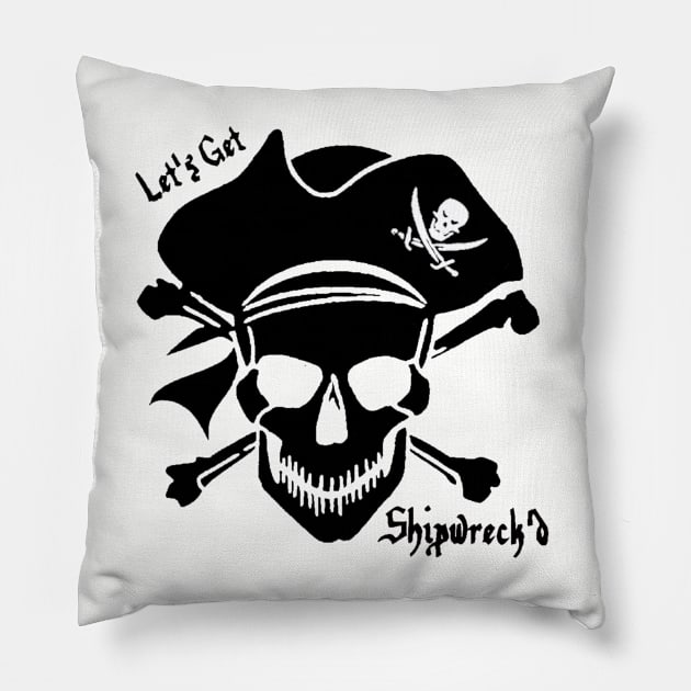 Shipwreck'd Pillow by khaner