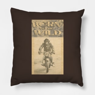 OG BIKER - Born To Be Wild Chimp Pillow
