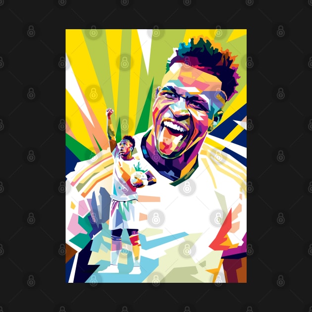 Vinicius Pop art illustration by RJWLTG