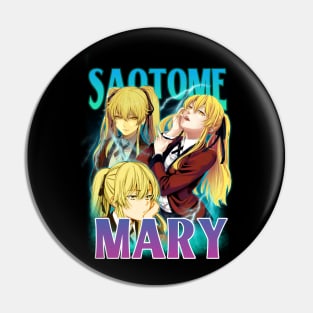 Bootleg Anime Mary Saotome Kakegurui Pin