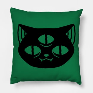 Cute Psychic Cat Pillow