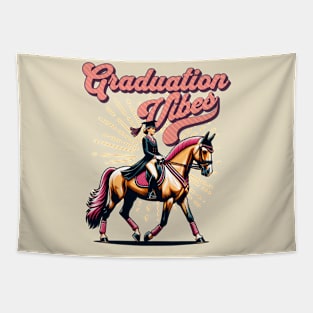 Horse Girl Graduate Tapestry