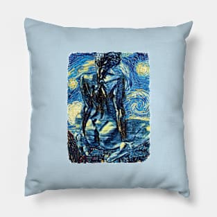 Her Dream Van Gogh Style Pillow