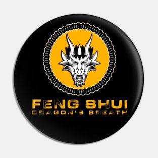 FENG SHUI  Dragon`s Breath Chinese Mithology Symbol for Wisdom and Good Fortune Pin