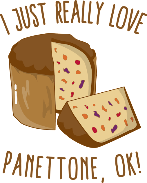 I Just Really Love Panettone, Ok! Kids T-Shirt by KawaiinDoodle