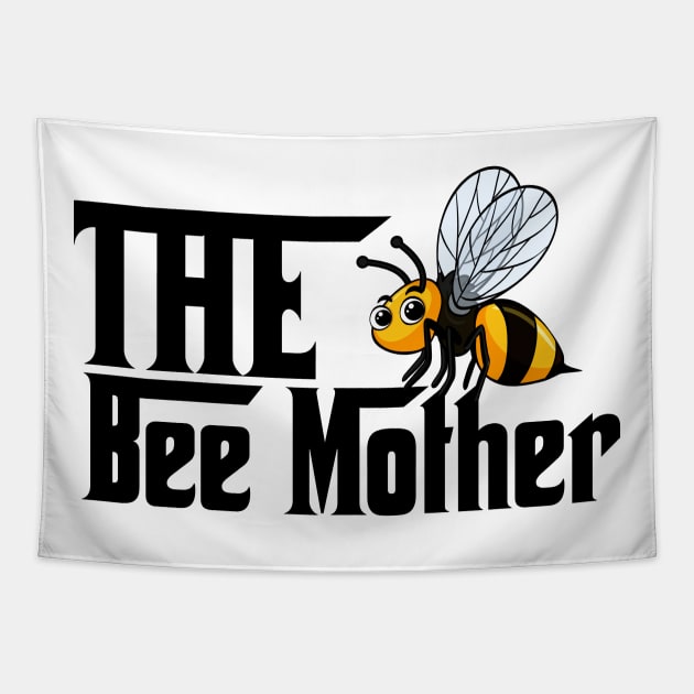 Bee Mother Beekeeping Tapestry by MYFROG