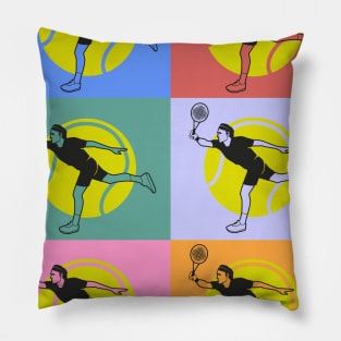 Tennis Lover Vintage Pillow