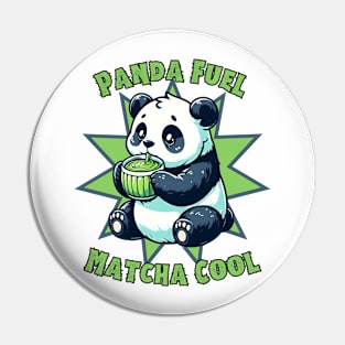 Matcha panda Pin