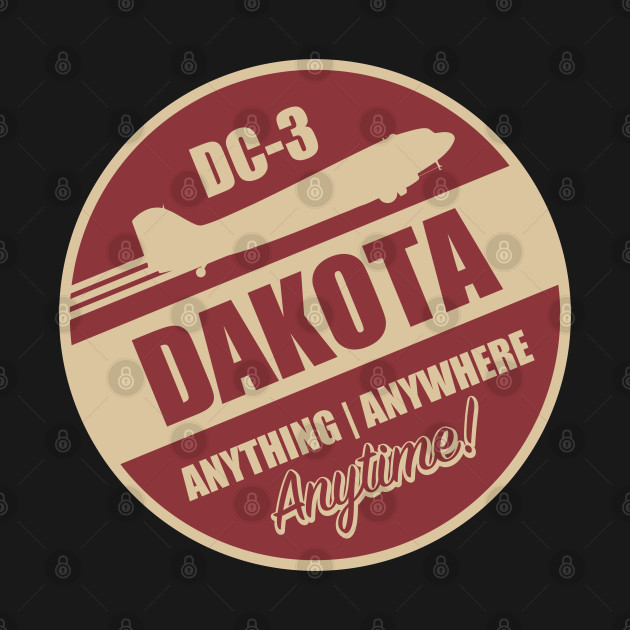 Discover DC-3 Dakota - Classic Aircraft - T-Shirt