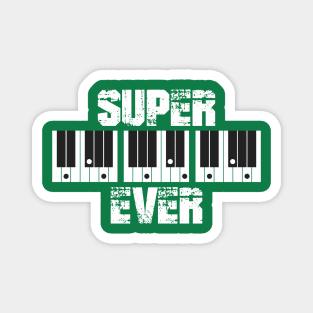 Super DAD Ever with Piano Chords Magnet