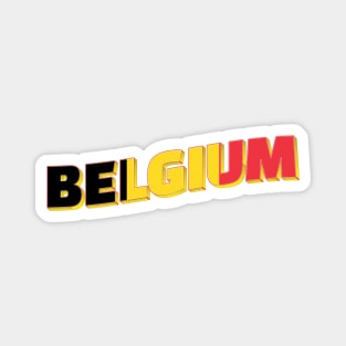 Belgium Vintage style retro souvenir Magnet