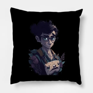 I Think You Should Leave Caricature Art Pillow