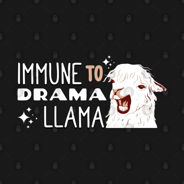 immune To Drama Llama by NorseMagic