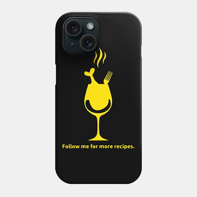 Follow me for more recipes. memes yellow Phone Case by FOGSJ