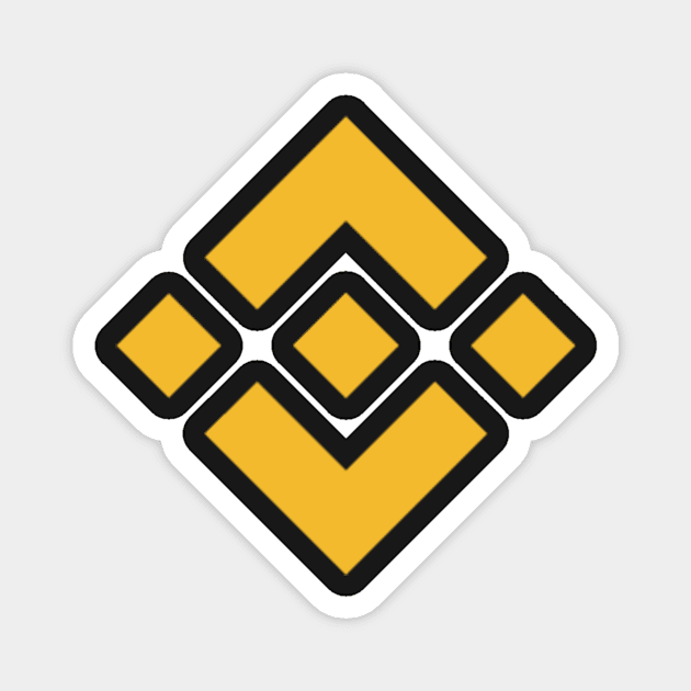 Binance Cryptocurrency Magnet by lakshitha99