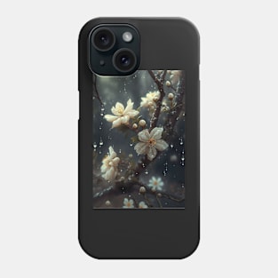 Painting of Jasmine blossom. Earth Elements Phone Case