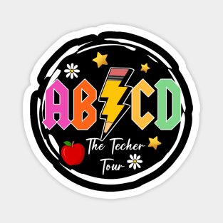 ABCD Teacher Tour, End of Year, Kindergarten Teacher, Elementary School (2 Sided) Magnet