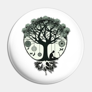 Tree of Life - Designs for a Green Future Pin