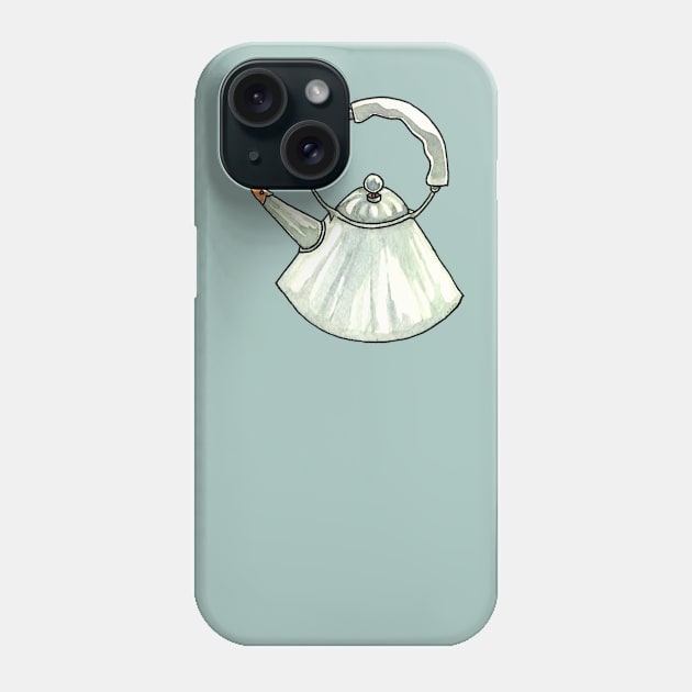 Brooklyn Museum Tea Pot Phone Case by Munka